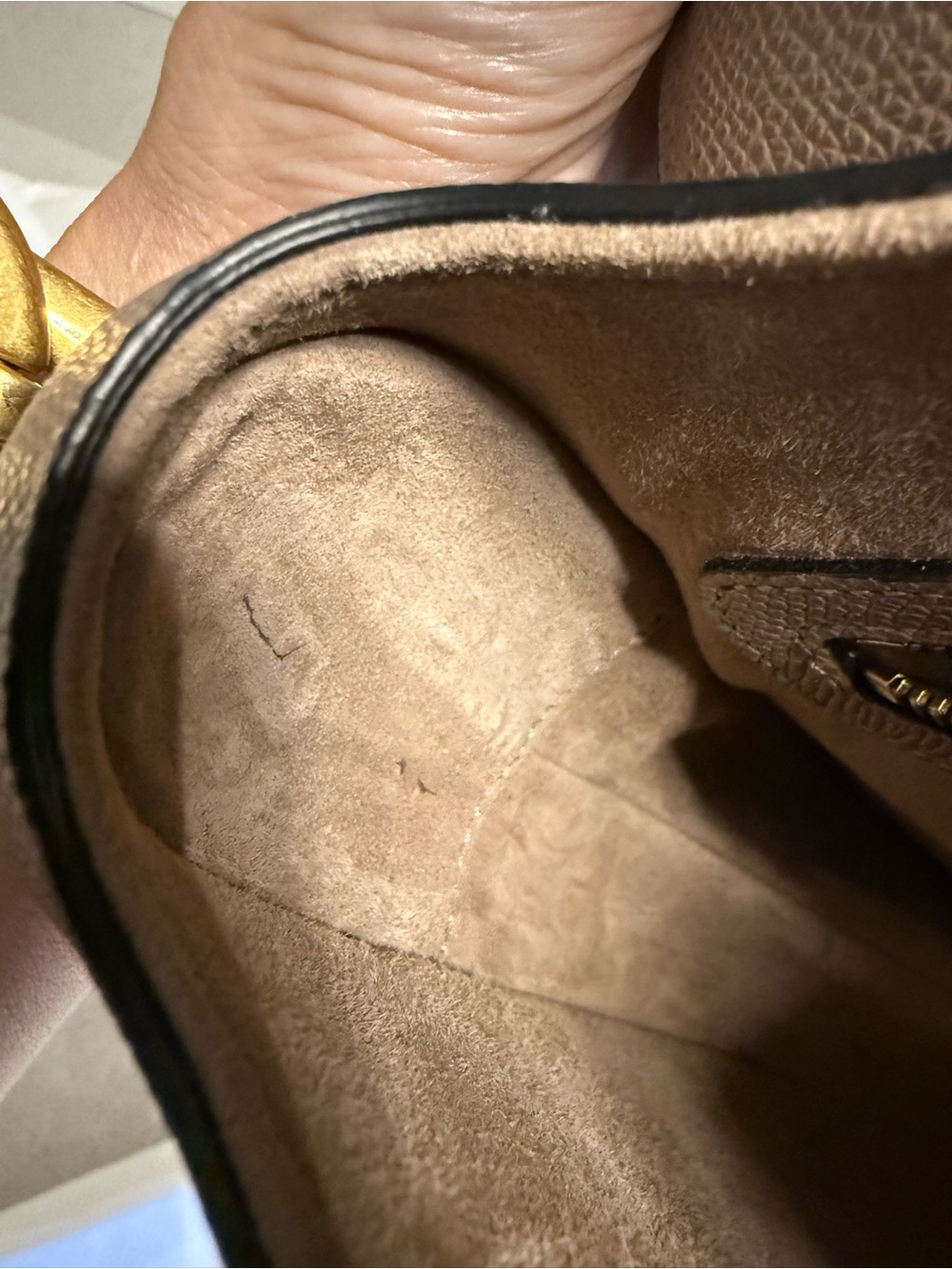 Auth Dior Saddle Shoulder Bag in Taupe, Made in Italy - Picture 14 of 16
